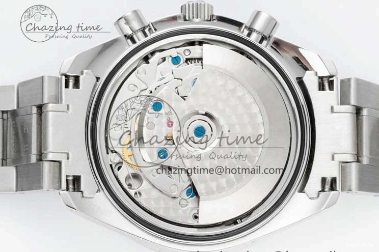 0414 Speedmaster Racing Master SS HKF Best Edition Black Dial on SS Bracelet A Versatile 7810